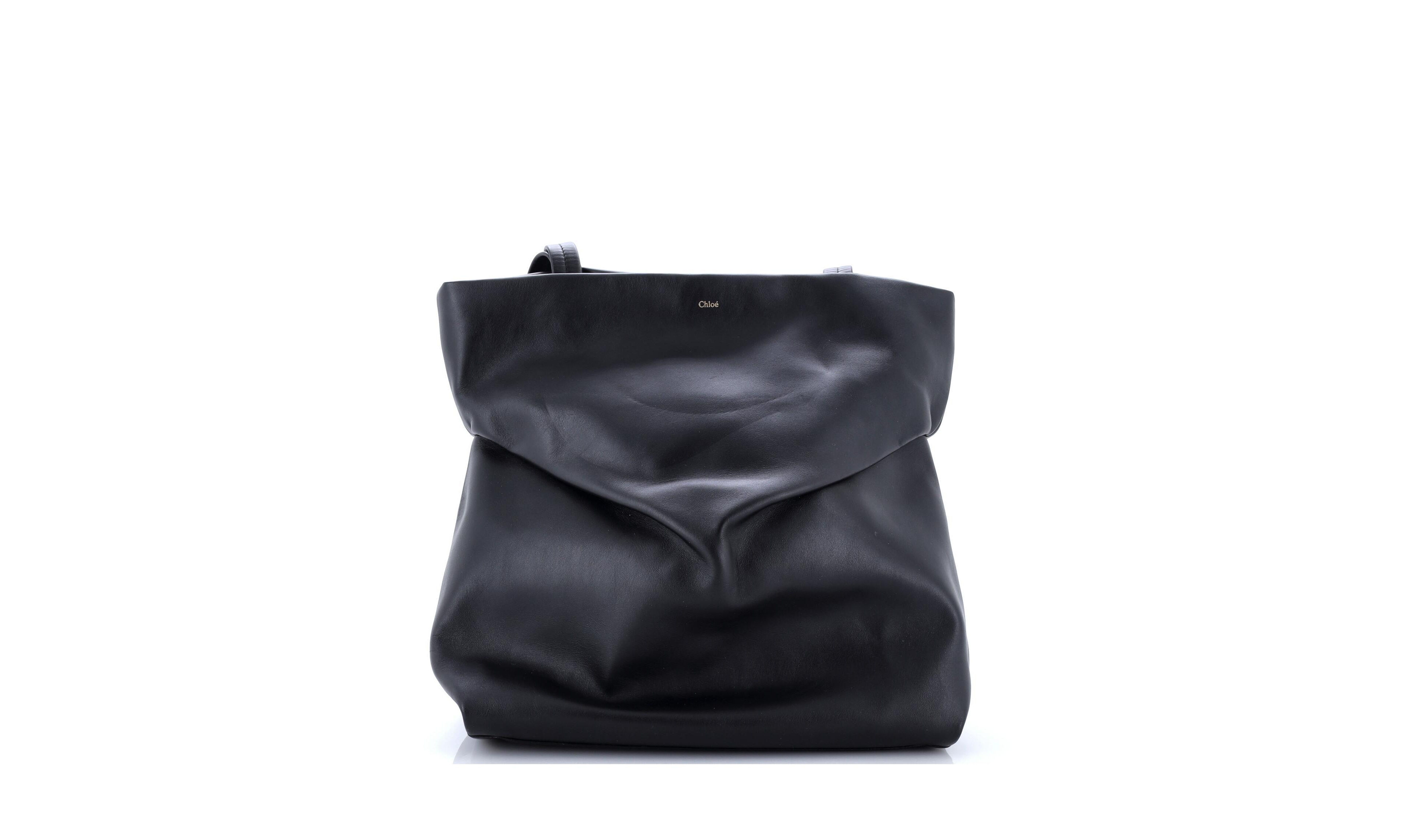Pre-Owned Chloe East West Judy Tote Leather