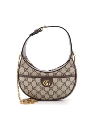 Super Mini Ophidia Hobo GG Coated Canvas