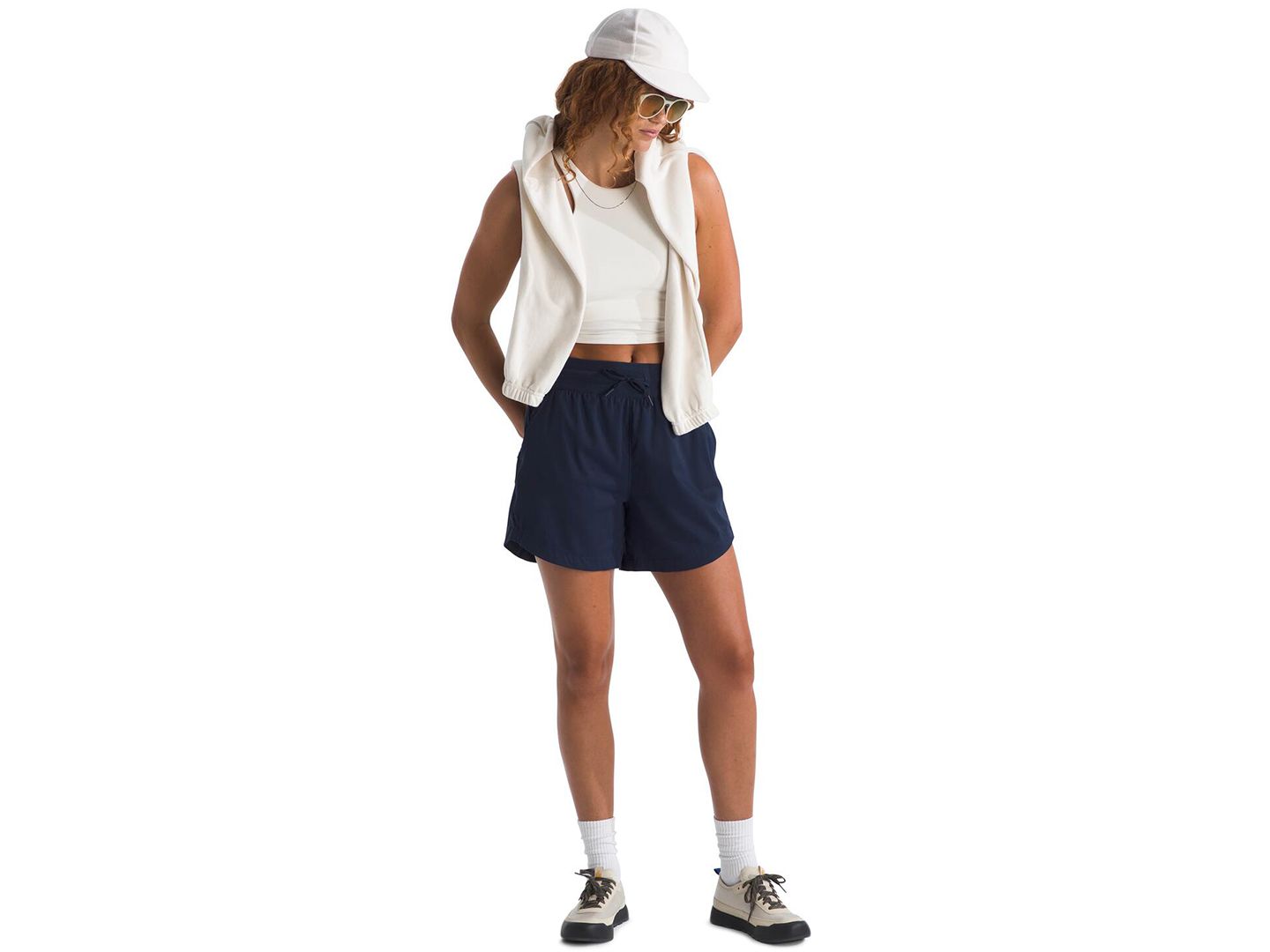 Женские шорты The North Face Aphrodite Regular Fit, цвет: Лавандовый — фото 5