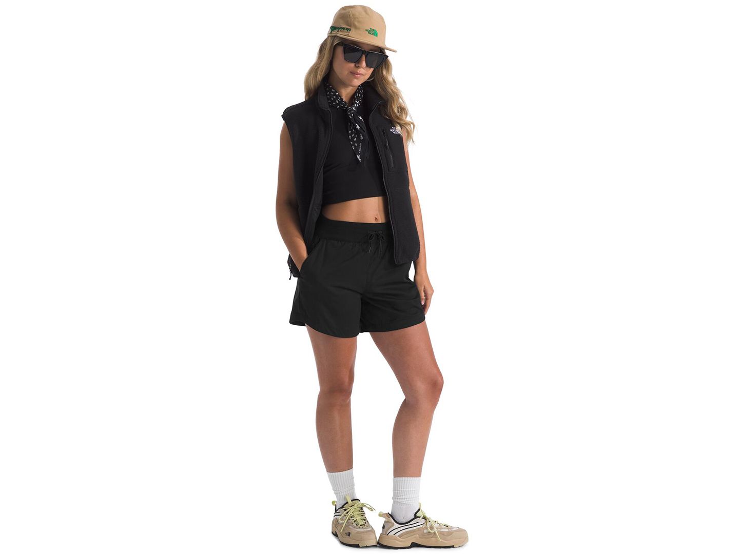 Женские шорты The North Face Aphrodite Regular Fit, цвет: Лавандовый — фото 9