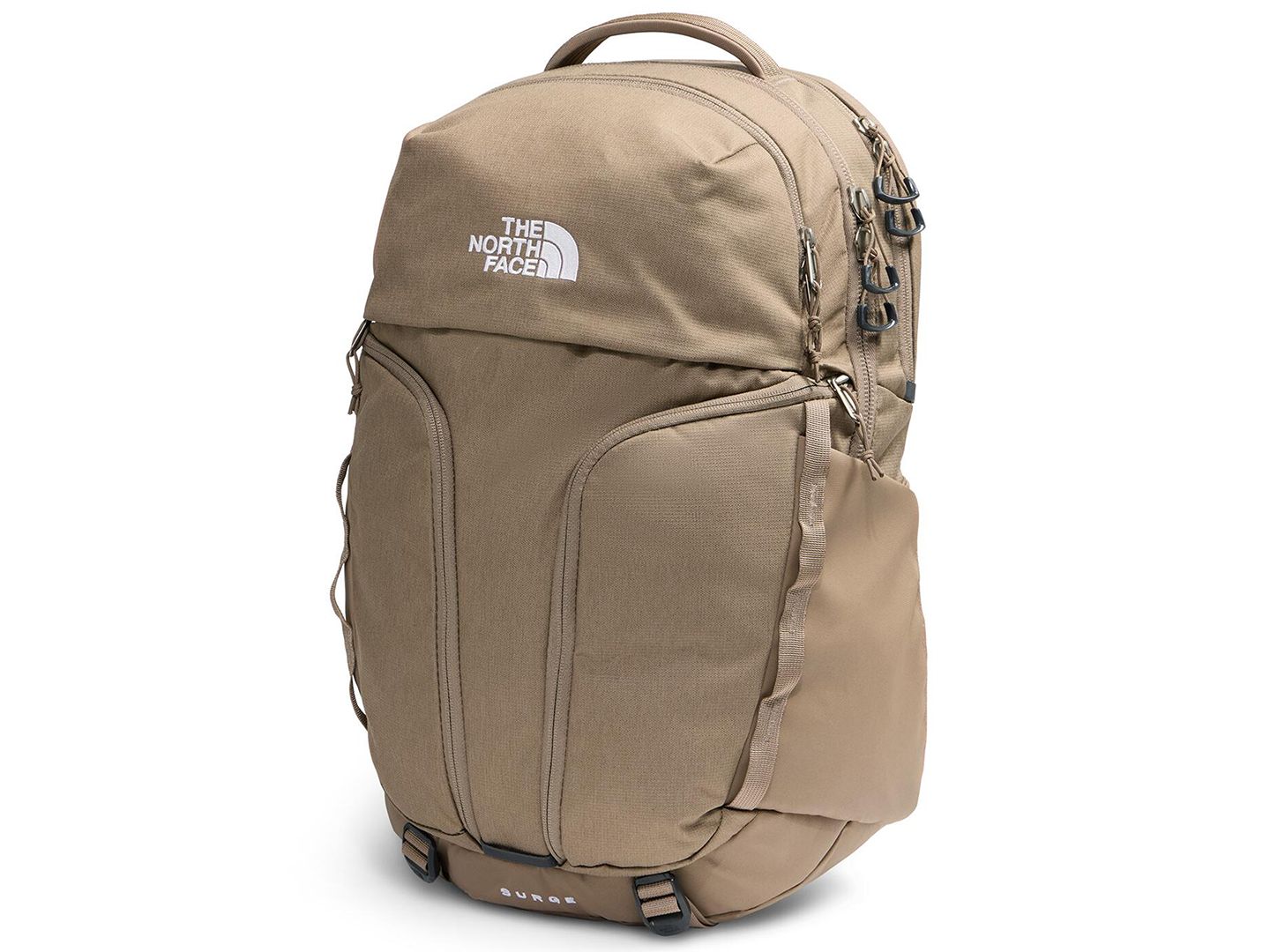Рюкзак The North Face Surge FlexVent™ Suspension, цвет: Гранатовый меланжевый — фото 4