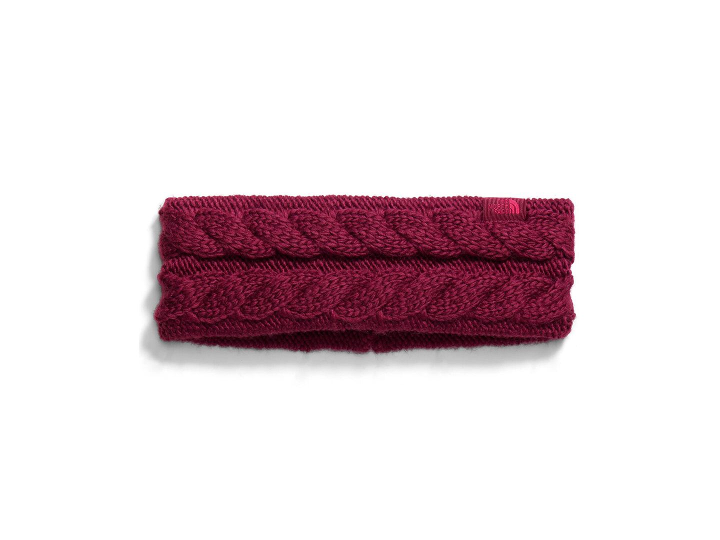 Женские головные уборы The North Face Oh Mega Fleece Earband, цвет: Бордовый — фото 1