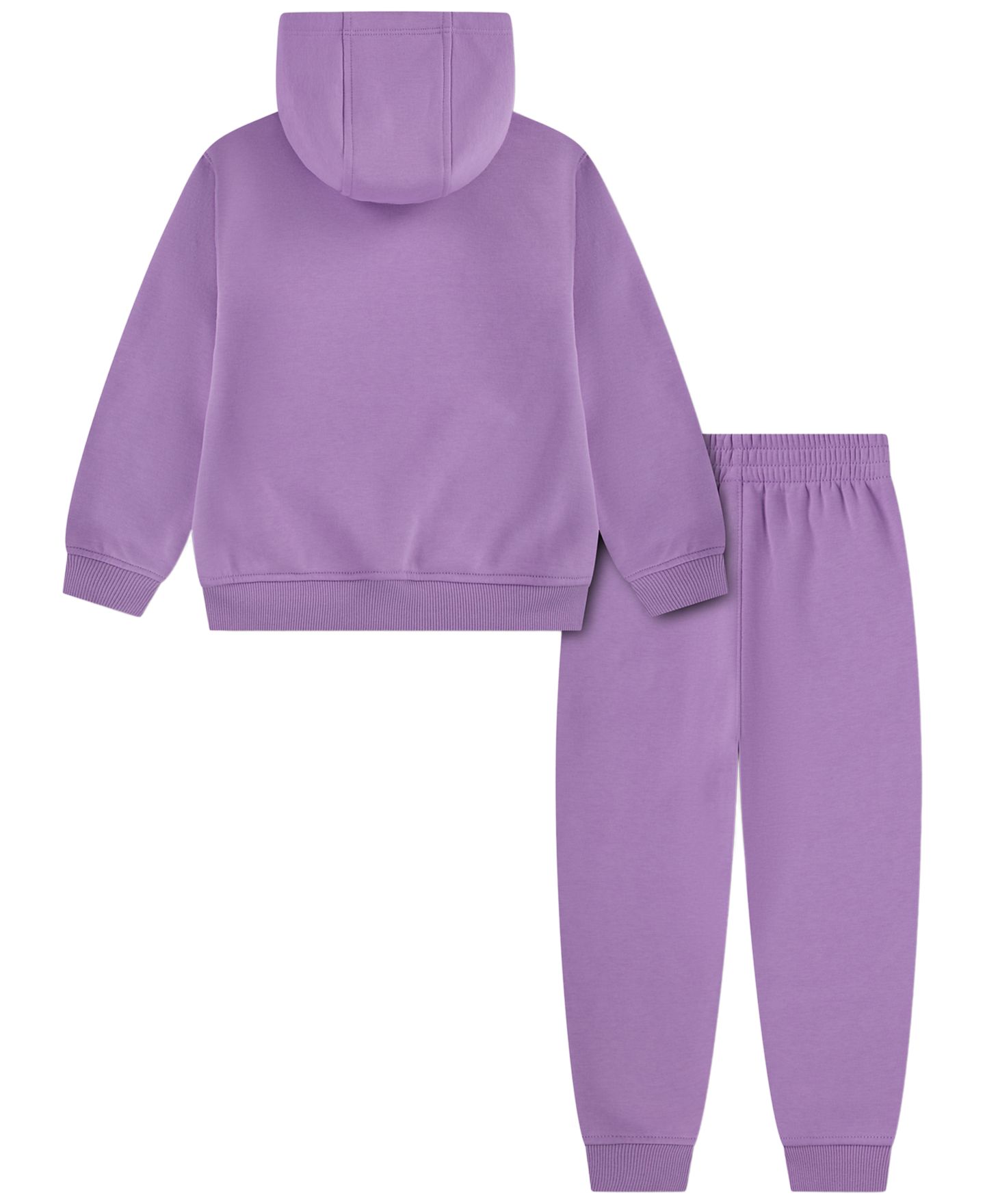 Детский комплект Nike Club: шенилловое худи и джоггеры, 4-6X, цвет: Фиолетовый — фото 2