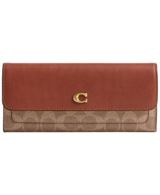 Mila Long Flap Upcrafted Leather Wallet