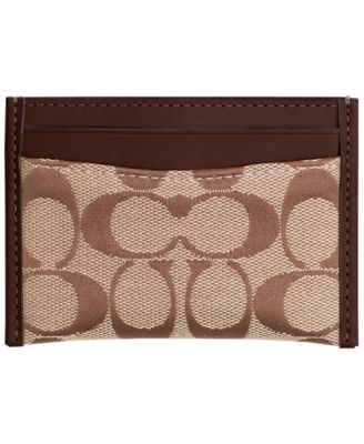 Essential Signature Jacquard Card Case
