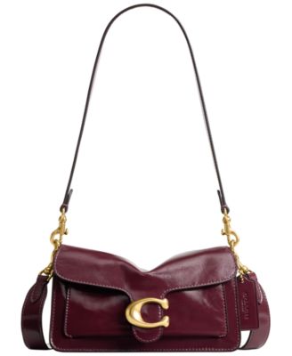 Tabby Mini Glazed Leather Crossbody Shoulder Bag 20