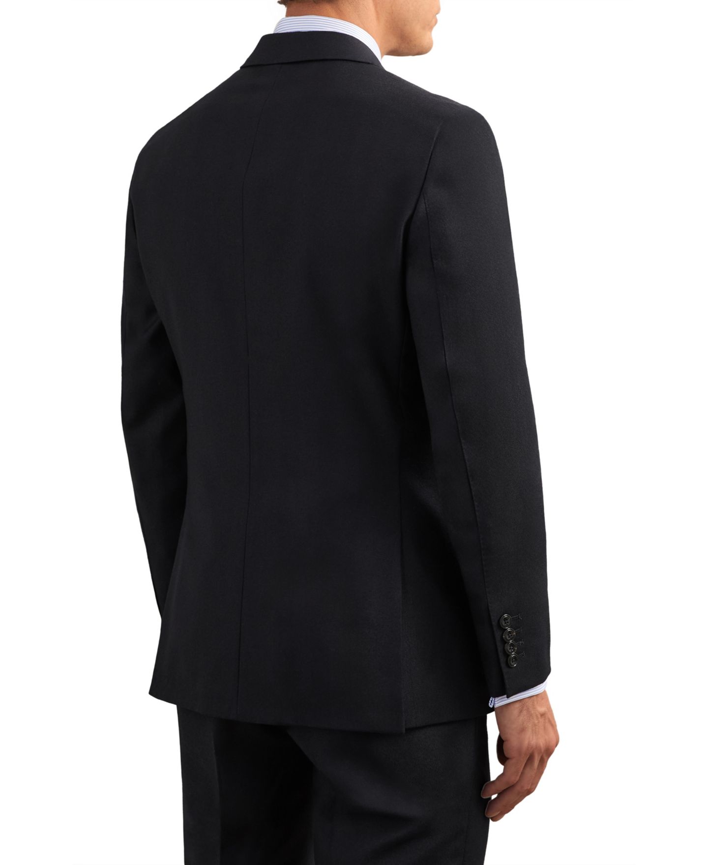 Мужской пиджак REISS Muse Double-Breasted Tailored-Fit Wool Blazer, цвет: Тёмно-синий — фото 5