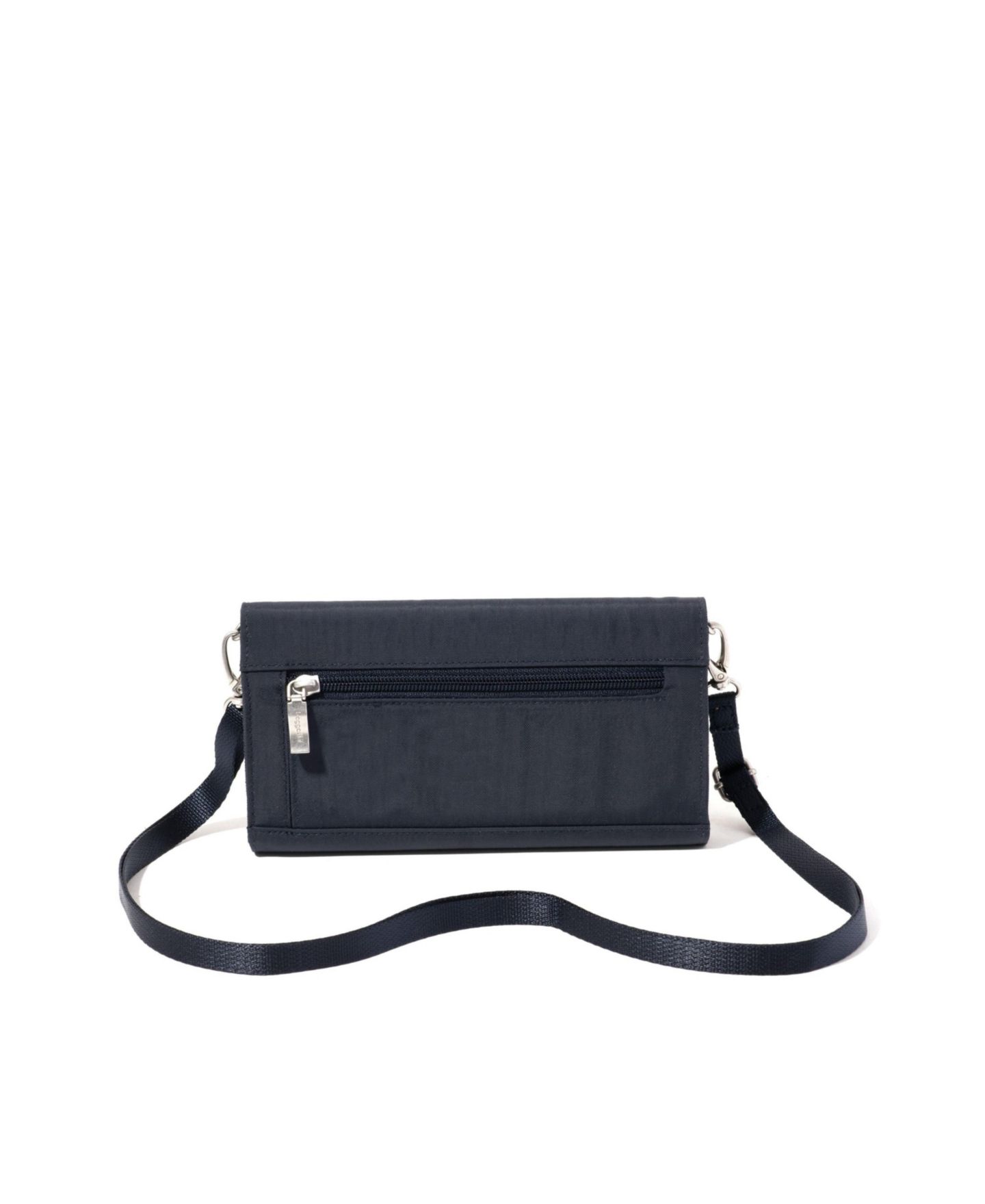 Женский кошелёк Baggallini Coastal Flip Lock RFID Phone Wallet Crossbody Bag, цвет: Тёмно-синий — фото 3