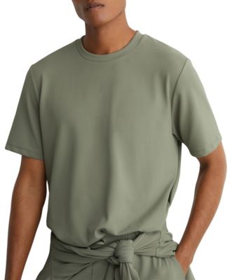 Men's R-Flex Day Stretch-Twill Modern-Fit Crewneck T-Shirt