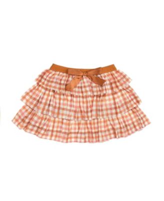 Girls' 4-16 Plaid Tiered Tulle A-Line Tutu Skirt