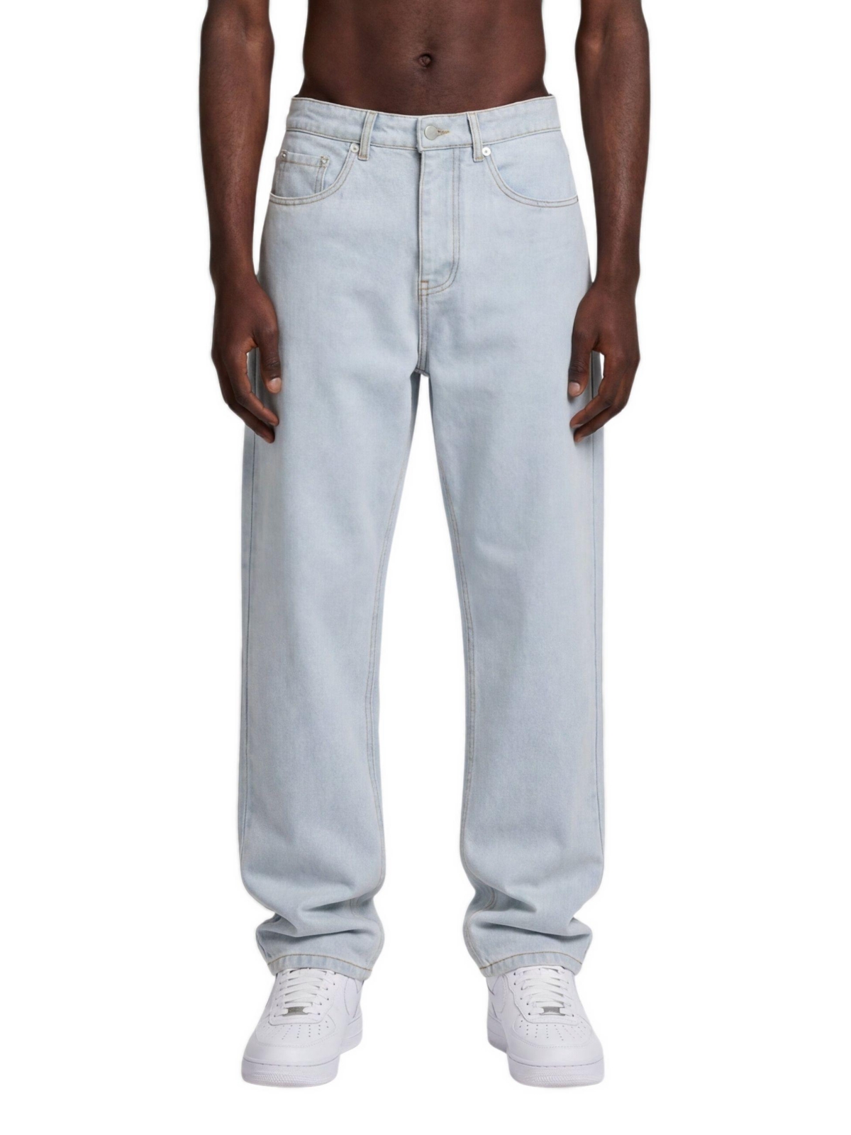 Walker & Hunt Men's Axis Wide Leg Jeans