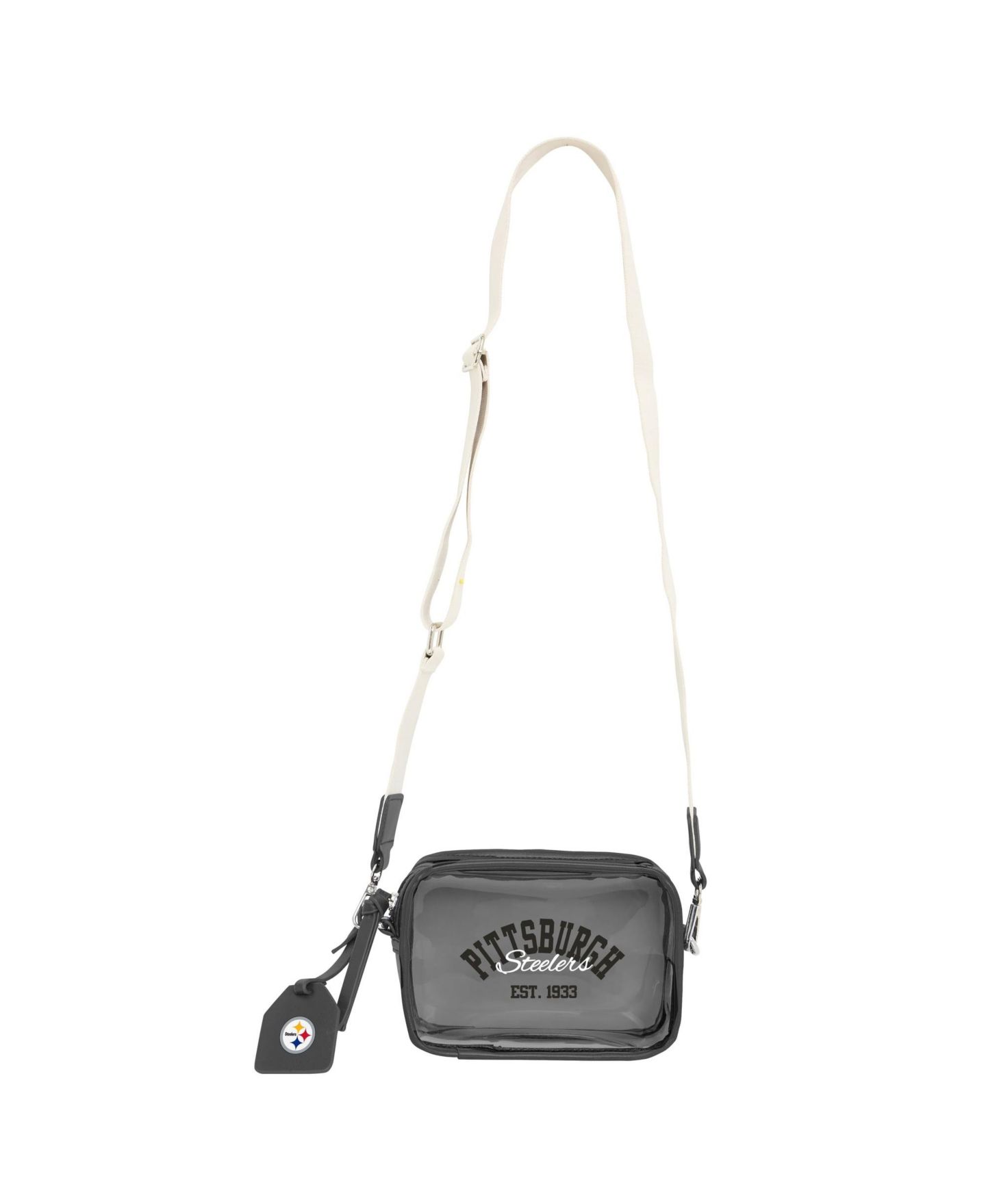 Женская сумка WEAR by Erin Andrews Pittsburgh Steelers Sheer Color Crossbody — фото 1