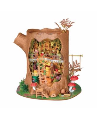 Fairytale Tree House 3D Wooden Puzzle DIY Craft Kit, Ages 14+