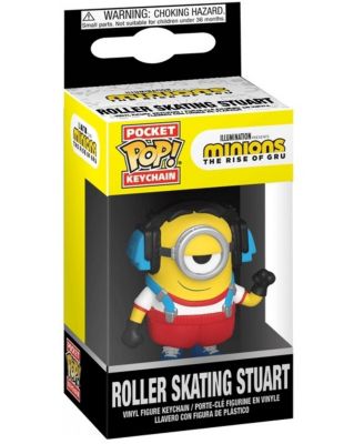 Pop! Minions 2 Roller Skating Stuart Keychain, Ages 3+