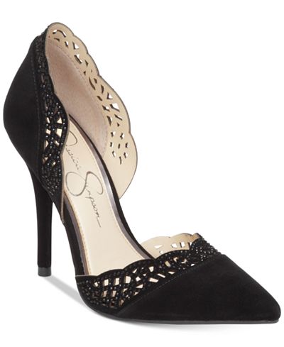 Jessica Simpson Teriann d'Orsay Evening Pumps