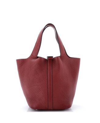 Pre-Owned Hermes PM Picotin Bag Clemence