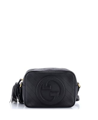 Small Blondie NM Camera Shoulder Bag Diagonal Quilted Leather