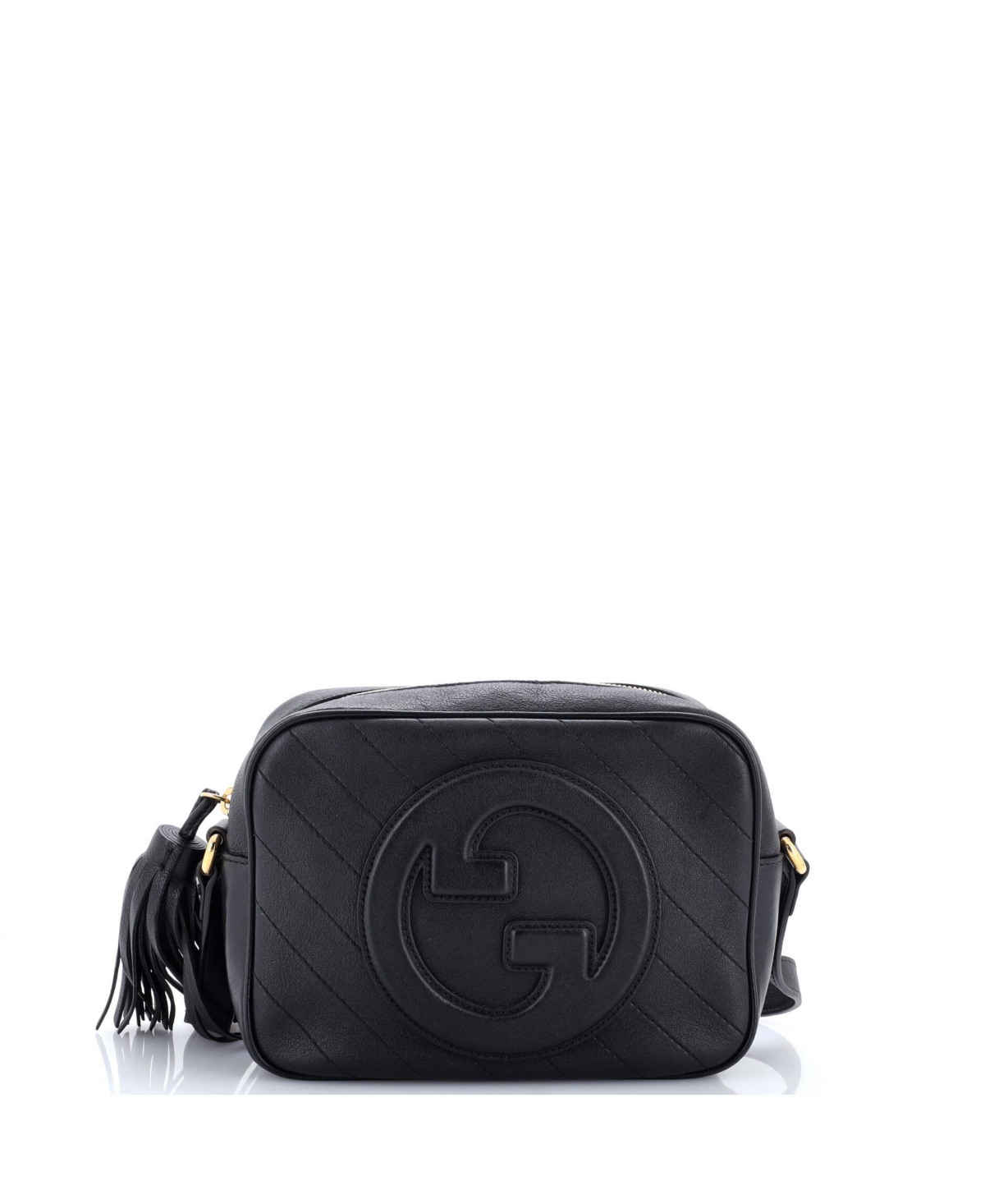 Pre-Owned Gucci Small Blondie Nm Camera Shoulder Bag Diagonal Quilted Leather