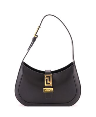 Small Greca Goddess Hobo Bag Leather