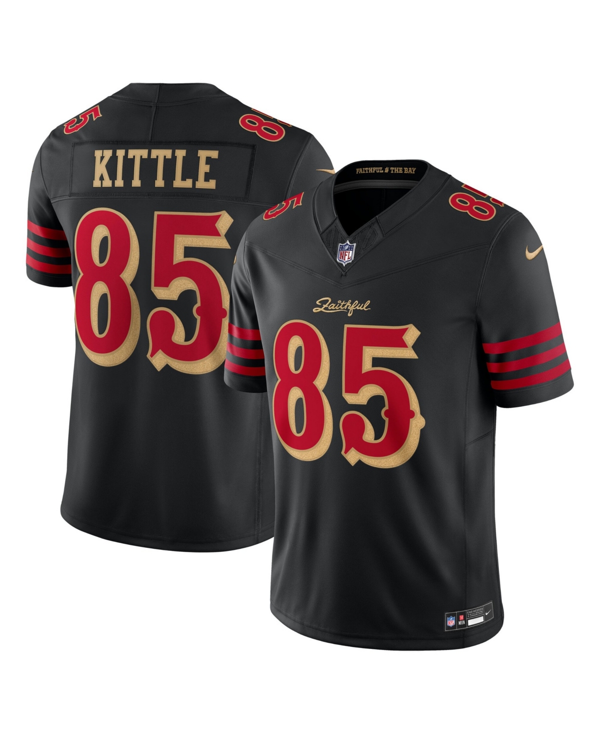 Nike Men's San Francisco 49ers George Kittle Rivalries Limited Dri-fit Jersey
