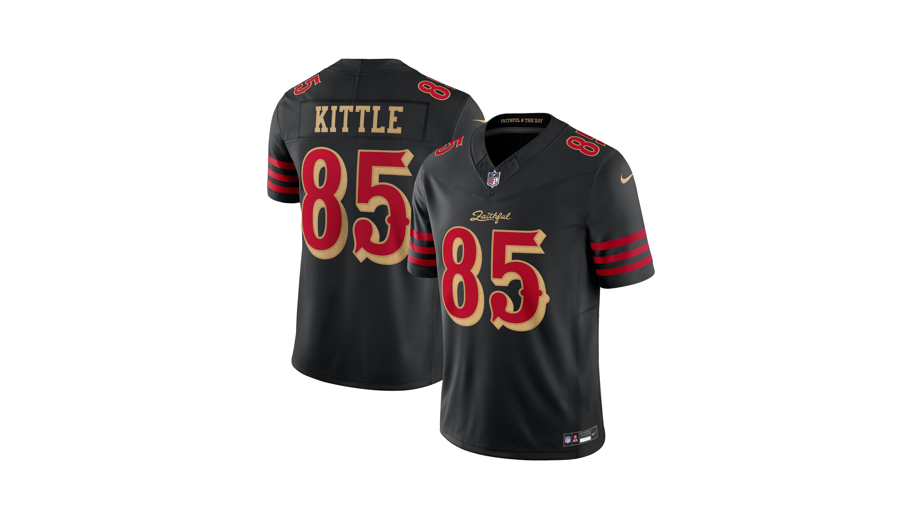 Nike Men's San Francisco 49ers George Kittle Rivalries Limited Dri-fit Jersey