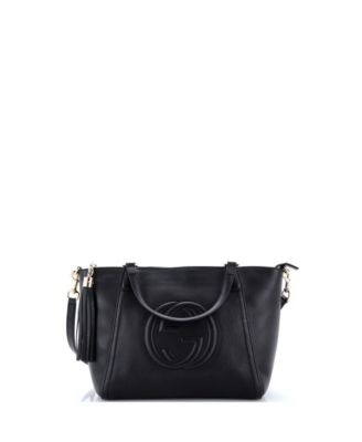 Small Soho Convertible Top Handle Bag Leather