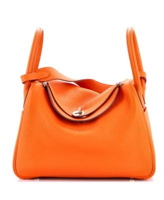 Pre-Owned Hermes 30 Lindy Bag Clemence