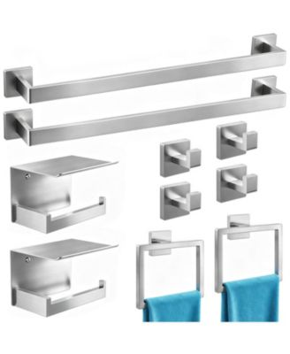 10-Piece 24" Bathroom Accessories Hardware Set