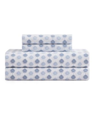 Jasmina Washed Cotton Percale Sheet Sets