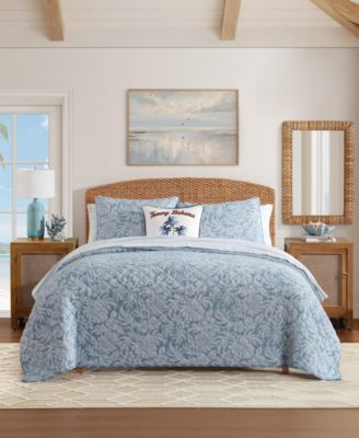 Palm Dot Cotton Reversible Quilt Sets