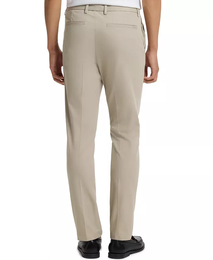 BOSS by Men's Stretch-Cotton Blend Slim-Fit Pants - thumbnail 3