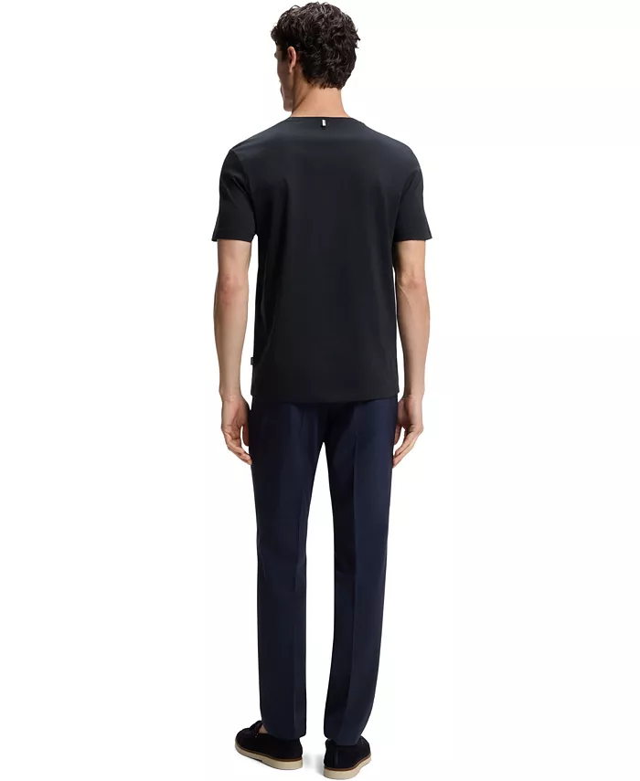 Men's Slim-Fit Mercerized-Cotton T-shirt - thumbnail 3