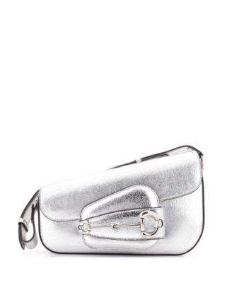 Small Horsebit 1955 Asymmetric Shoulder Bag Leather