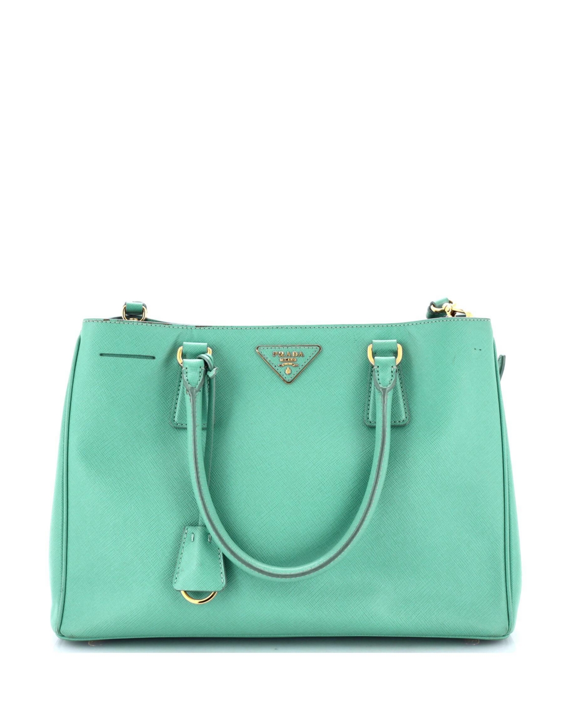 Pre-Owned Prada Medium Gardener's Tote Saffiano Leather