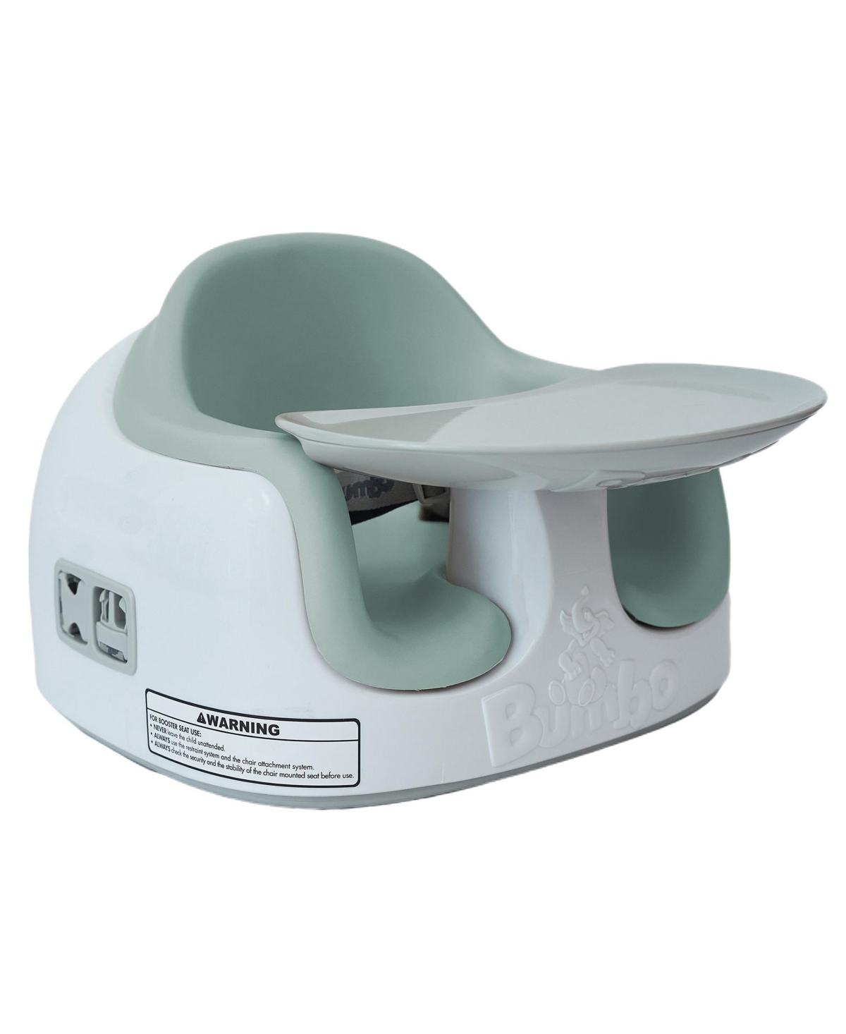 Bumbo Baby Toddler Adjustable 3-in-1 Booster Seat/High Chair and Tray, Agave