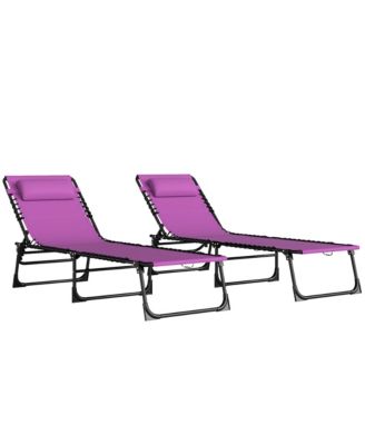 Outdoor Chair, Folding Design, Adjustable Backrest for Camping, Travel and Outdoor Activities