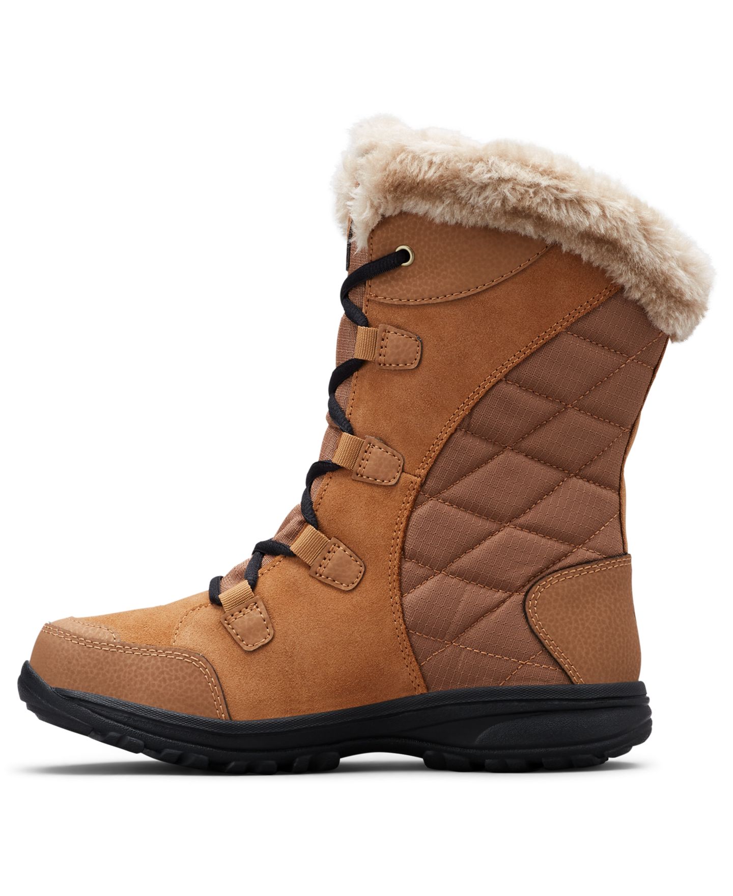 Женские ботинки Columbia Ice Maiden™ II Tall Cold Weather, цвет: Чёрный — фото 6