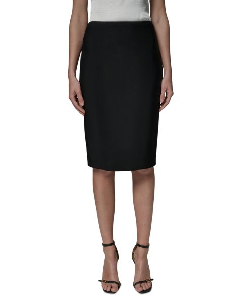 Женская юбка Donna Karan New York Pencil Midi, цвет: Чёрный