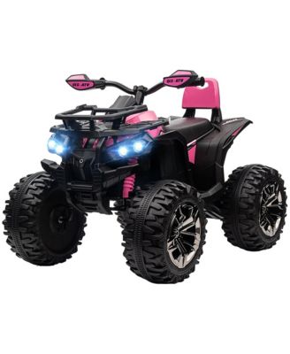 Kids Ride-On ATV, Headlights, Music, 12V for Supervised Play at Home ages 37 to 60 months