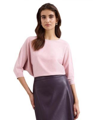 Women's Sculpted Draped Knit Jumper Sweaters