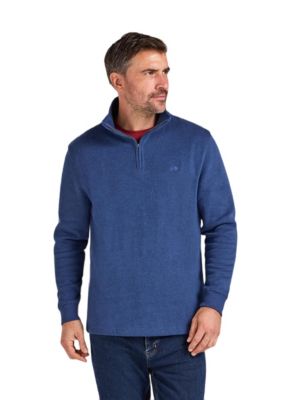 Men's French Rib Quarter Zip Sweatshirt