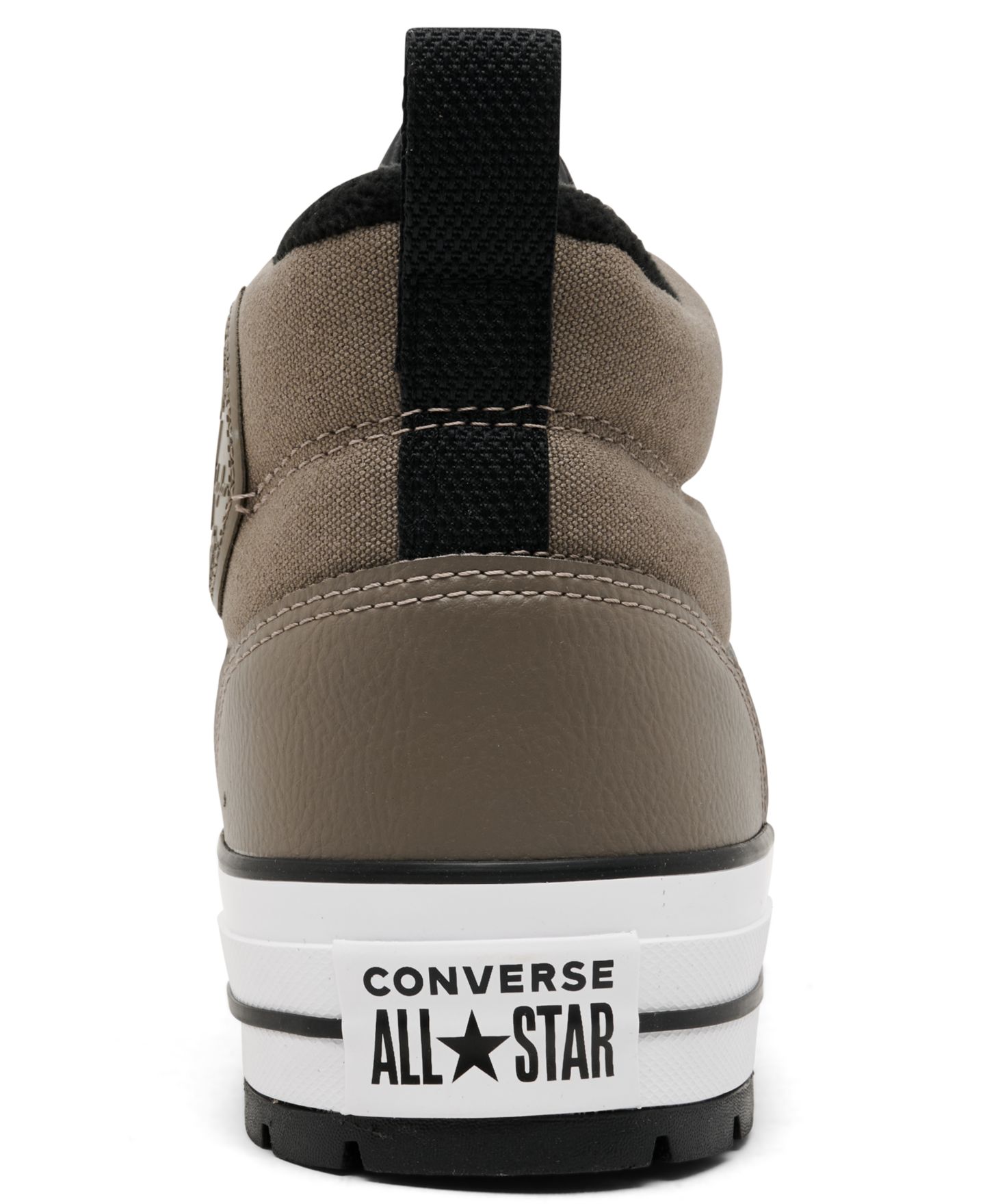 Водонепроницаемые ботинки Converse Malden Street из экокожи на шнуровке, цвет: Серо-коричневый / Чёрный — фото 4