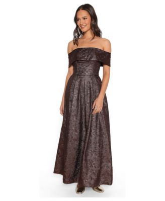 Women's Aberdine Off-the-Shoulder Floral Maxi Dress