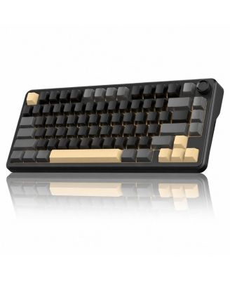Wireless Mechanical Gaming Keyboard 75% Hot Swappable RGB Knob PBT