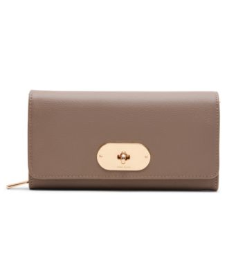 Oval Turn-Lock Chain Wallet 
