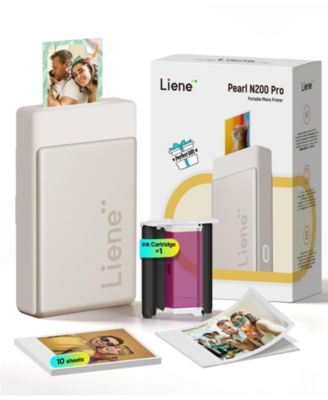 Pearl N200 Pro Portable 2x3" Rechargeable Battery Instant Photo Printer