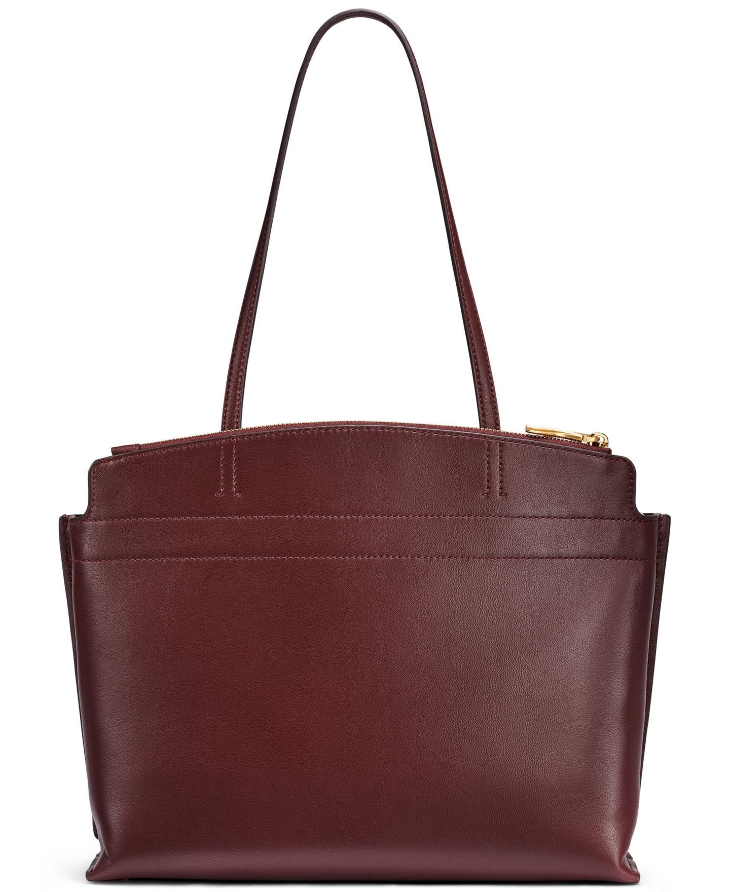Женская сумка Donna Karan New York Large Bridgehampton Tote Handbag, цвет: Чёрный вишнёвый — фото 2