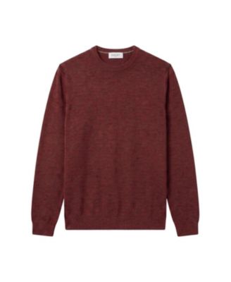 Men's Merino Wool Crewneck Regular-Fit Sweater