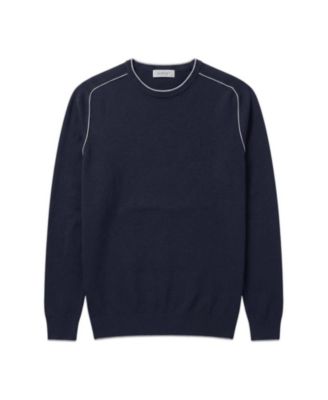 Men's Vernon Regular-Fit Raglan-Sleeve Crewneck Sweater
