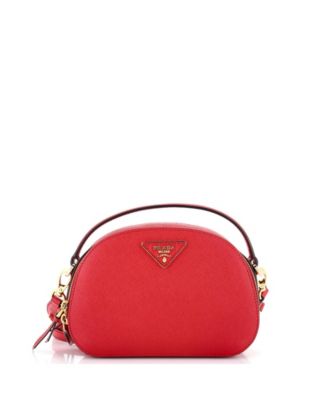 Small Odette Top Handle Bag Saffiano Leather